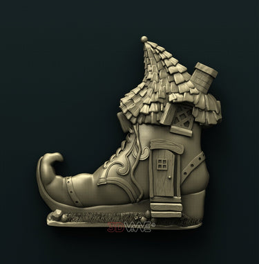 FAIRY HOUSE 3D STL 3DWave